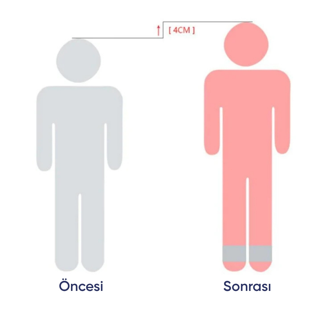 Boy Uzatıcı Tabanlık - Görünmez Yükseklik Artırıcı özellik 2
